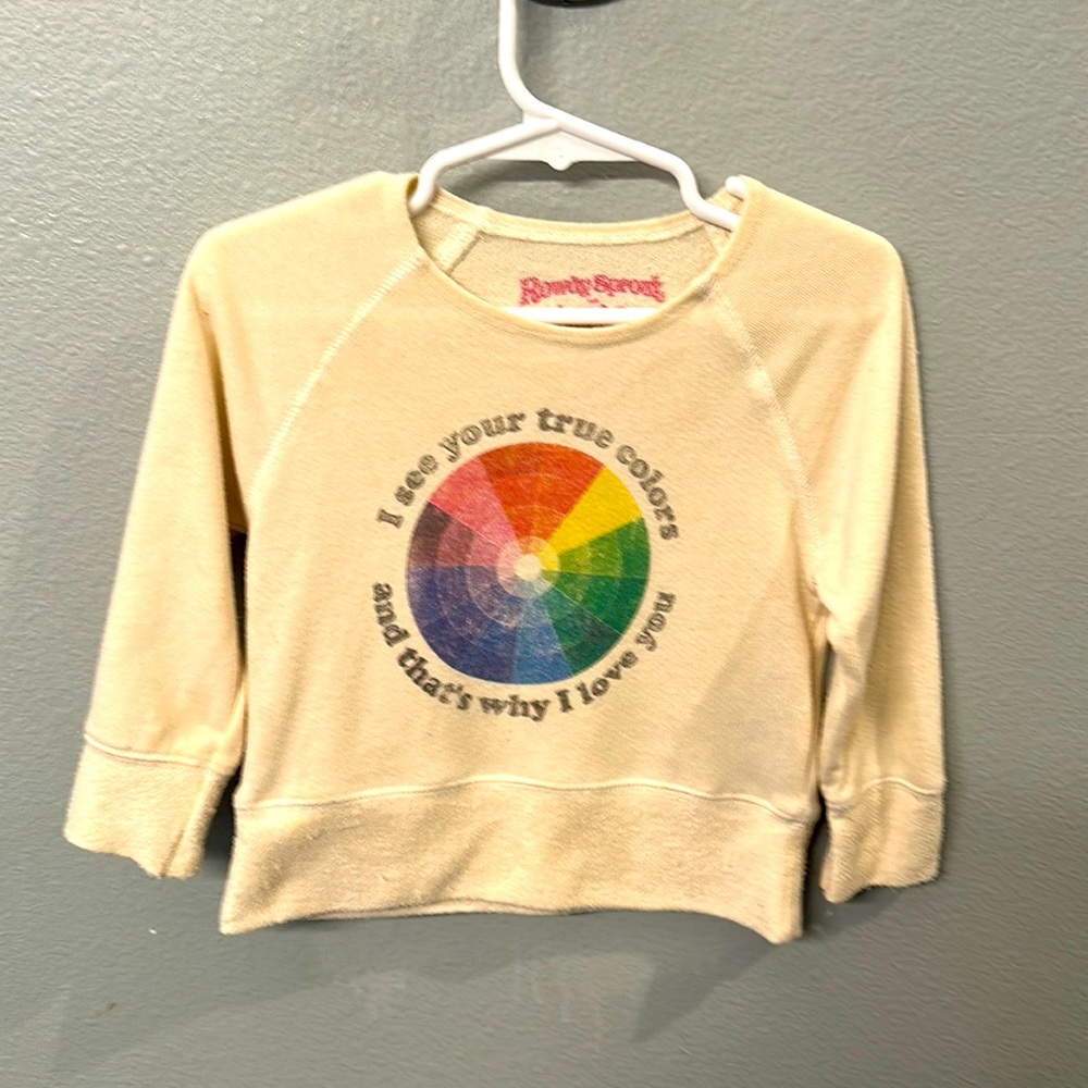 Rowdy Sprout True Colors Petunia Sweatshirt